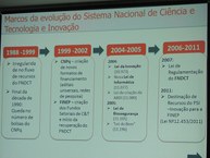 Evolução das políticas de Inovação, Ciência e Tecnologia do Brasil