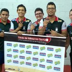 Equipe de tênis de mesa da Ufal no Sertão ganha prata e consegue vaga para o JUBs