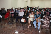 Público presente à solenidade de homenagens pelos 33 anos do Neab