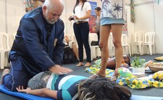 Mestre Garça veio de União dos Palmares para colaborar com Hiep Thaishi