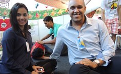 Sherida Amorim e Judson Roosevelt passaram por quiropraquicia