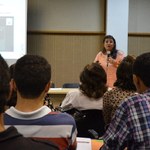 Professores discutem projetos de paisagismo no Campus A.C. Simões