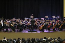 Público acompanha apresentação da Orquestra Sinfônica da Ufal