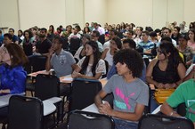 Evento aborodu mobilidade urbana e reuniu estudantes e profissionais