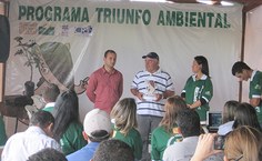 Cerimônia de lançamento do Programa Tiunfo Ambiental