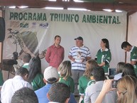 Cerimônia de lançamento do Programa Tiunfo Ambiental