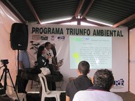 Durante o lançamento foi feita a apresentação do programa