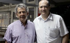 Fernando Dolabela e Josealdo Tonholo, professor da Ufal