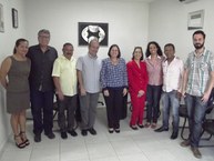 Membros da Ufal com a equipe da Prefeitura de União