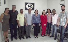 Membros da Ufal com a equipe da Prefeitura de União