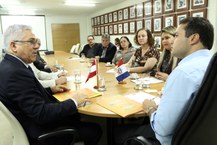 Reunião da equipe da Ufal com o governador Renan Filho