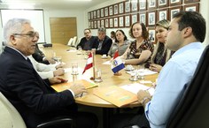 Reunião da equipe da Ufal com o governador Renan Filho