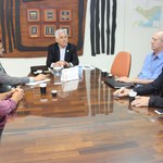 Coordenadores discutem com reitor organização de simpósio nacional na área de software
