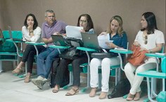 Participantes do 3º Fórum de Arte e Saúde do Condetuf