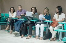 Participantes do 3º Fórum de Arte e Saúde do Condetuf