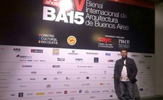 Rafael participou da 15ª Bienal de Arquitetura de Buenos Aires