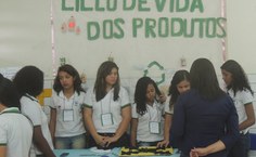 Estudantes tiveram contato com conteúdo na área de Geologia e Meio Ambiente