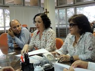 Professores Ricardo Silva, Elaine Pimentel e Ruth Vasconcelos vem colaborando com pesquisa multidisciplinares para a Secretaria de Segurança Pública