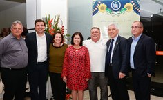 Realizadores e parceiros fizeram o lançamento da Bienal no Maceió Shopping