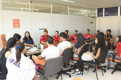 Os 64 alunos ficarão alojados em hotéis na cidade de Uberlândia, com o patrocínio da Confederação Brasileira de Desportos