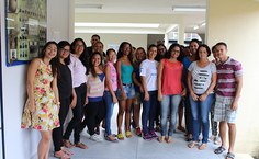 Alunos de Pedagogia participam da solenidade