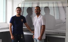 Alunos, Igor Nascimento e Paulo Fernando Júnior, destacam a importância dos laboratórios para o aprendizado e conhecimento