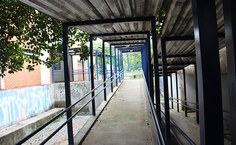 Obra de acessibilidade do Cedu