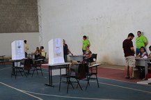 Votação dos estudantes