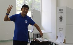 O candidato Márcio Barboza