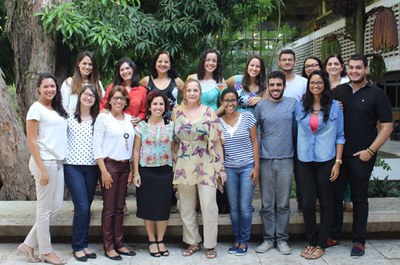 Equipe da Ascom que vai trabalhar na cobertura da Bienal