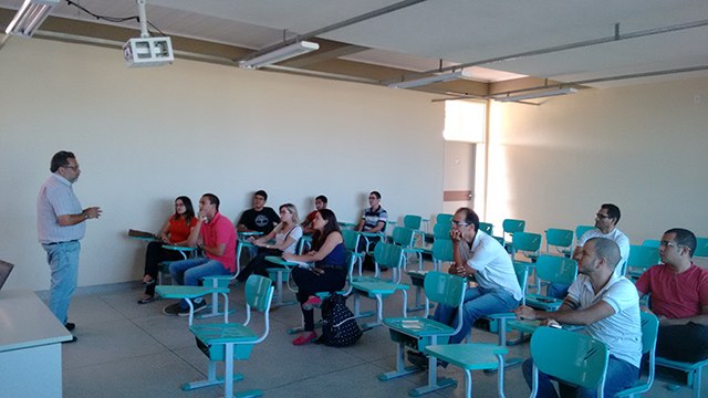 Pesquisadores das três instituições reunidos no Campus do Sertão