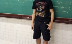 Alan começou a participar de Olimpíadas de Matemática no ensino fundamental e compartilhou experiência no Matfest