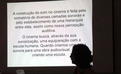 Tide Borges enfatizou, em palestra, a necessidade de pensar o som no Cinema