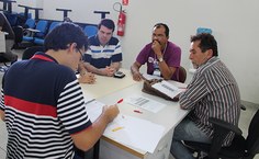 Votos estão sendo apurados no auditório do CIC