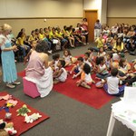 Crianças do Núcleo de Desenvolvimento Infantil visitam 7ª Bienal de Alagoas