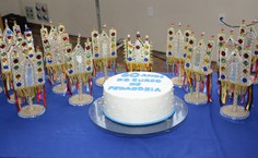 60 anos do curso de Pedagogia é celebrado com bolo e troféu Guerreiros da Educação