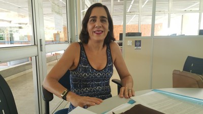 Professora Clara Suassuna ja programa a ida a Bienal