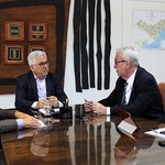 Reitor recebe presidente da Empresa Brasileira de Serviços Hospitalares