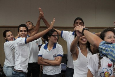 Público participa de Oficina de Palhaçoterapia na 7ª Bienal de Alagoas