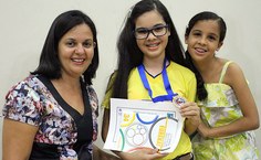 “A matemática não é um bicho de sete cabeças”, diz Kristhyellen Oliveira de 13 anos