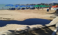 Galeria pluvial Praia de Ponta Verde, próxima à barraca Lopana