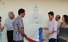 Alunos da Fale participaram de descerramento do Bloco de Salas de Aula 1