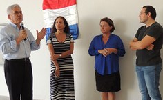 Ao lado de Nélia Calado, Adélia Souto e Rodrigo Gewehr, Eurico Lôbo ressalta o papel decisivo dos professores do IP para o crescimento da unidade