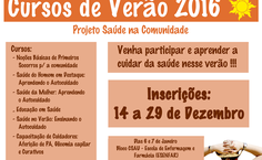 Cursos de verão 2016
