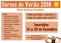 Cursos de verão 2016