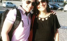 Aloísio e sua orientadora Suzann Cordeiro