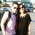 Aloísio e sua orientadora Suzann Cordeiro
