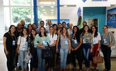 Turma presente no evento