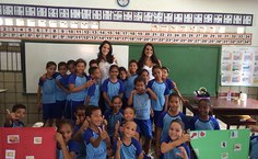 Ação do projeto na ONG Miosótis