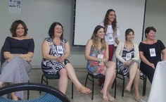 Grupo de professores participantes do evento